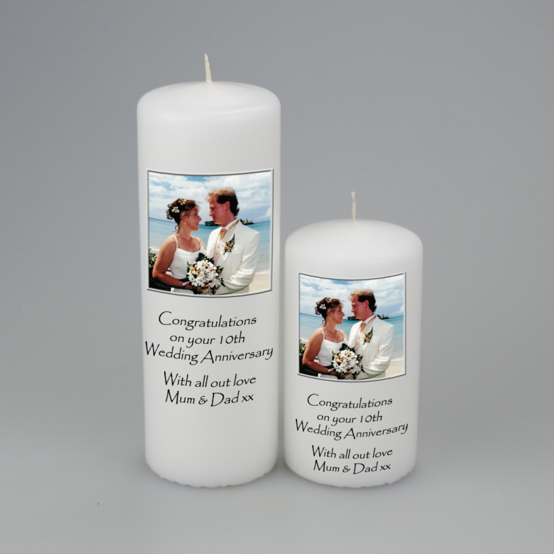 Candle with letter beads tiktok image