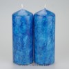 Candle Colours: Ocean Blue