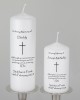 Wedding Absence candle with Simple Cross