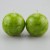 Ball Candles Lime Green