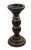 Wooden Pillar Candle Holder 20cm tall
