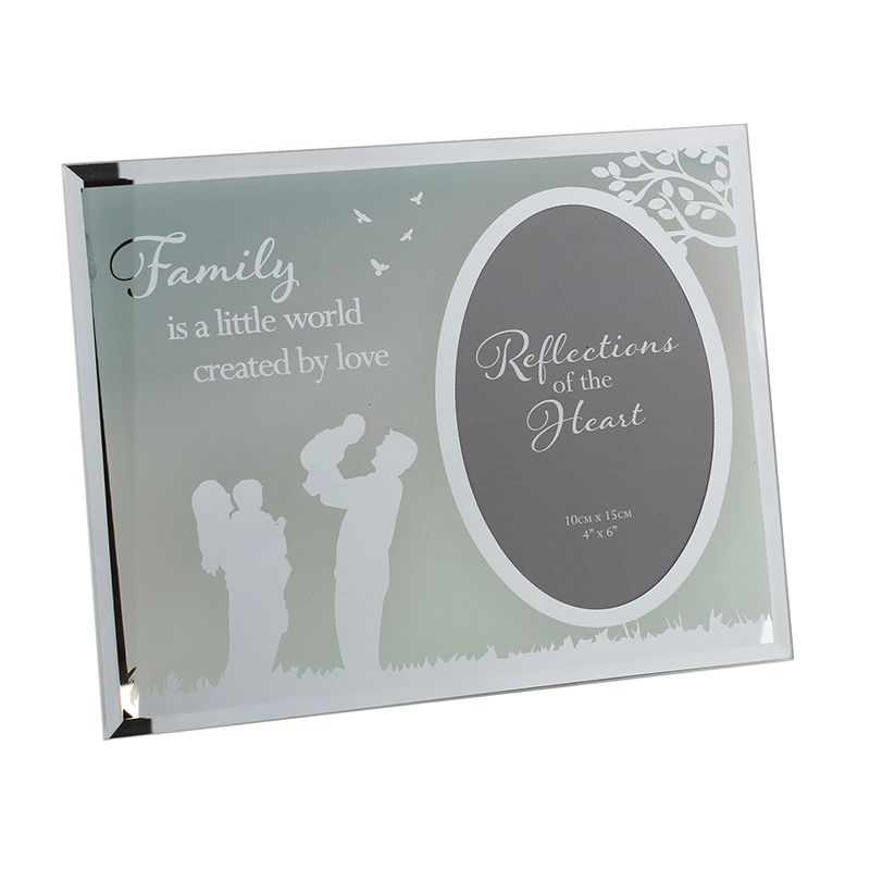 'Family' Reflections of the Heart Photo frame