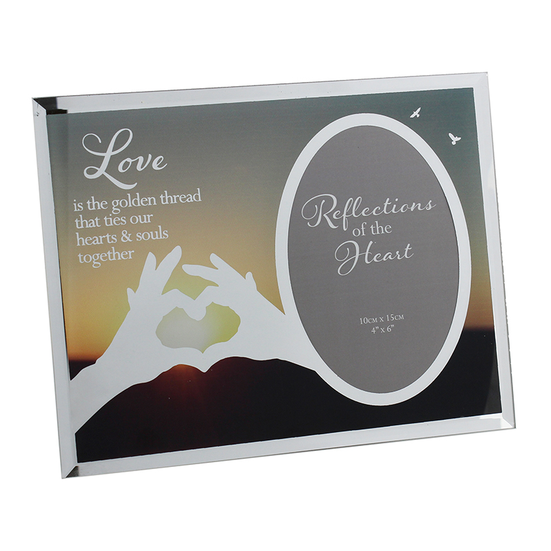 'Love' Reflections of the Heart Photo frame