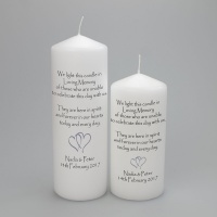 Wedding Absence candle for those unable to celebrate this day with us.