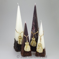 Luxury Coffee scented decorative pyramid Candles