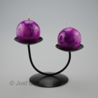 Small J Spiked Candle Holder